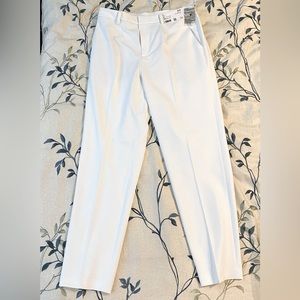 NWT Uniqlo women white smart ankle pants